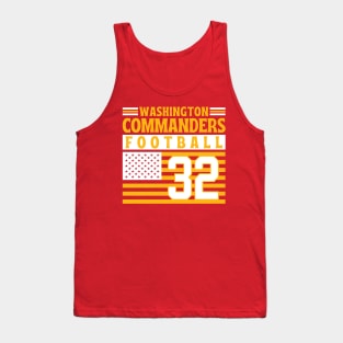 Washington Commanders 1932 American Flag Football Tank Top